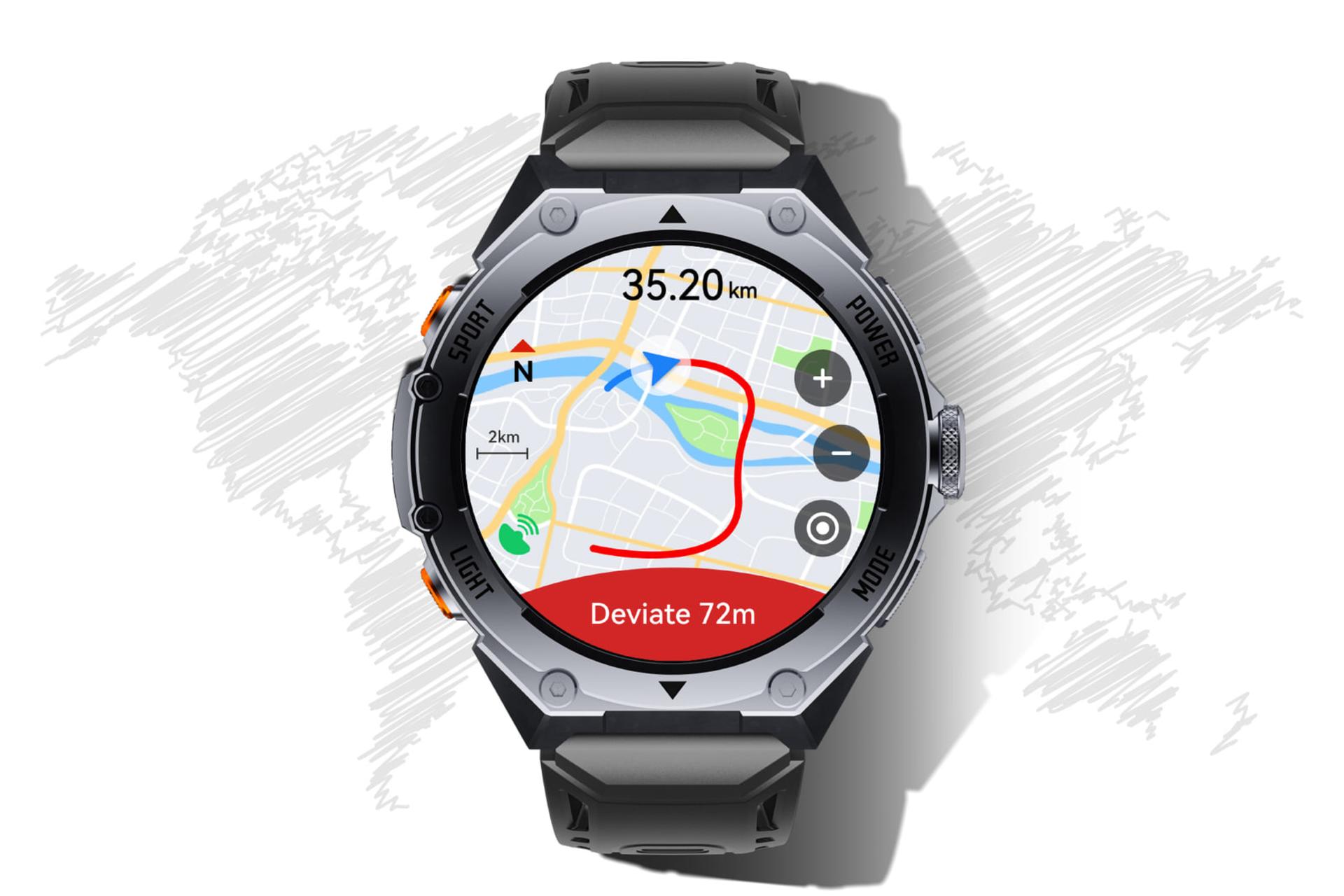 معرفی ساعت هوشمند گلوریمی GX Running با نقشه آفلاین و GPS دوبانده