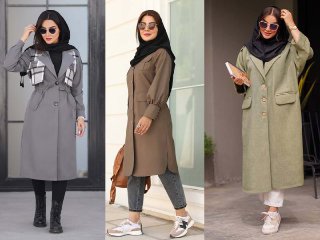 بهترین مدل‌های مانتو و پالتو پاییزی از کالکشن‌های لاکچری مزونی برای استایل سرد و شیک