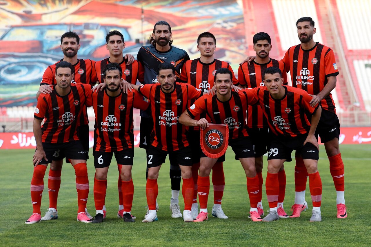 عکس جشن متفاوت ستاره‌های تراکتور پس از پیروزی مقابل پرسپولیس