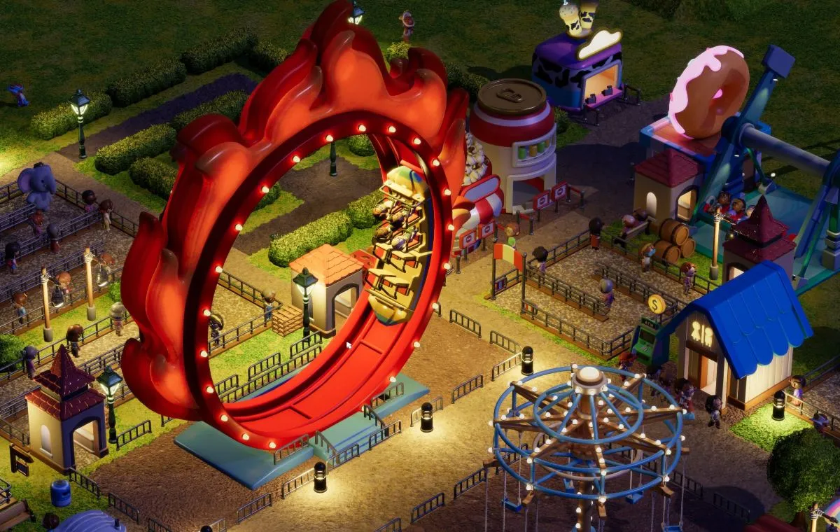 بازی جدید مدیریت شهربازی RollerCoaster Tycoon با امکانات نوین