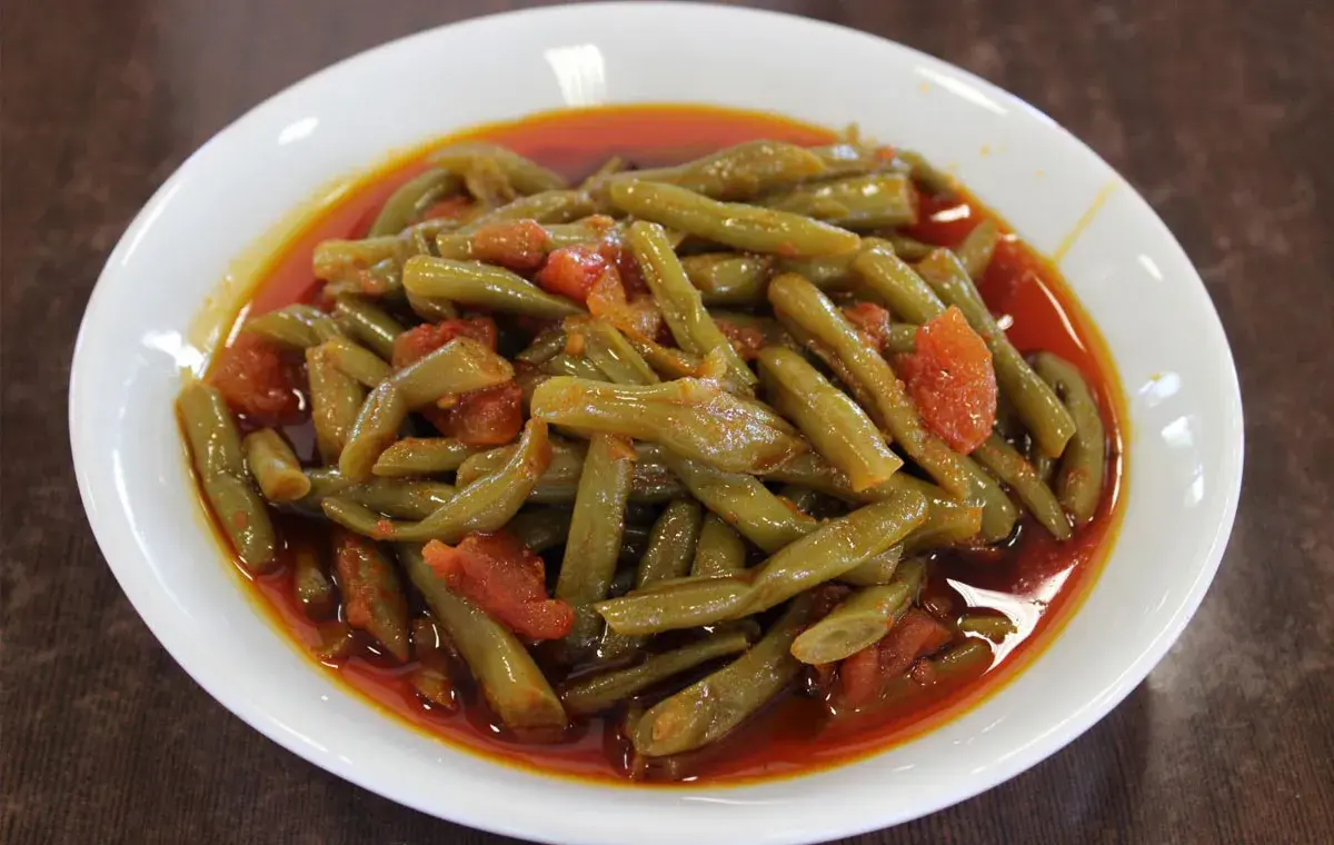 طرز تهیه خوراک لوبیا سبز مجلسی و خوشمزه | راهنمای کامل
