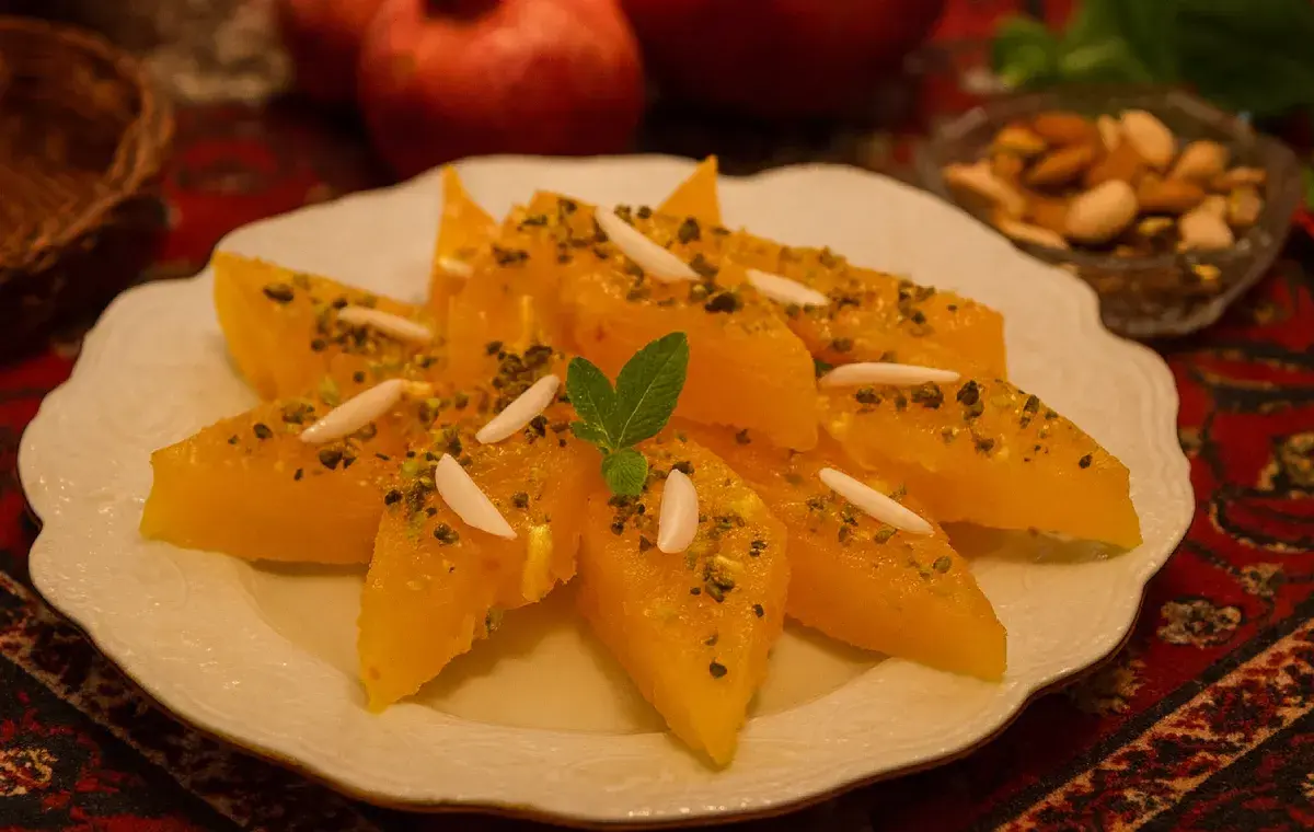 طرز تهیه مسقطی زعفرانی | دسر سنتی ایرانی