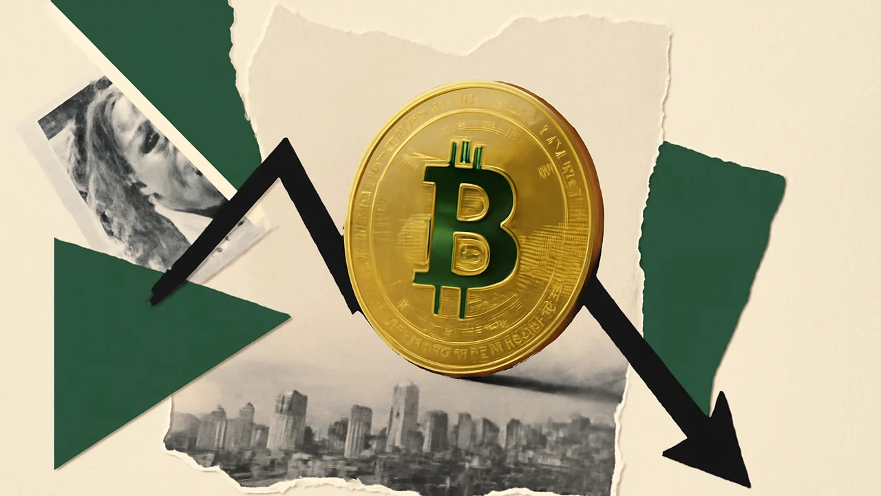 تحلیل روند نزولی بیت‌کوین و تاثیر آن بر بازار رمزارزها