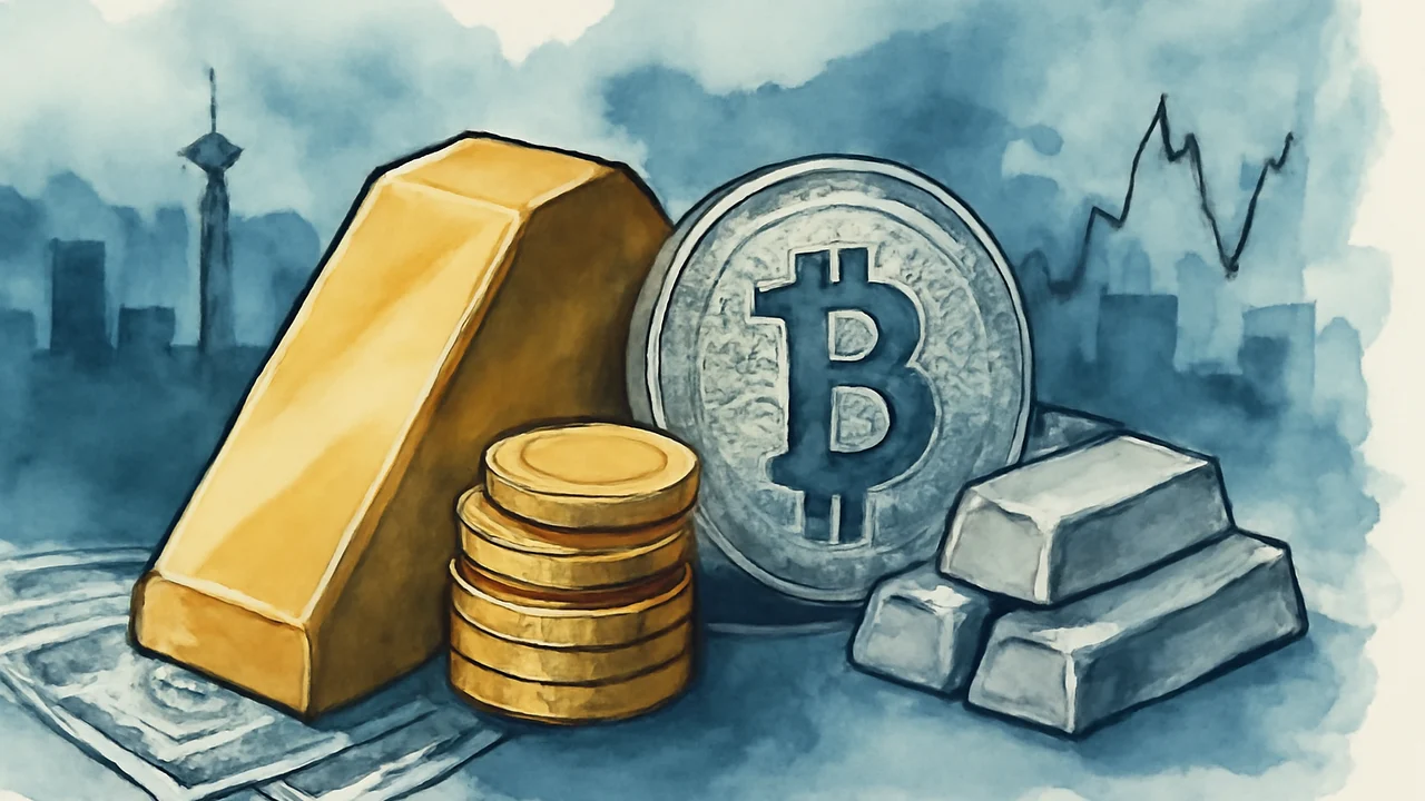 تأثیر نشست فدرال رزرو بر قیمت طلا و رمزارزها