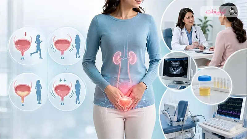 تشخیص انواع بی‌اختیاری ادرار در زنان و روش‌های تخصصی آن