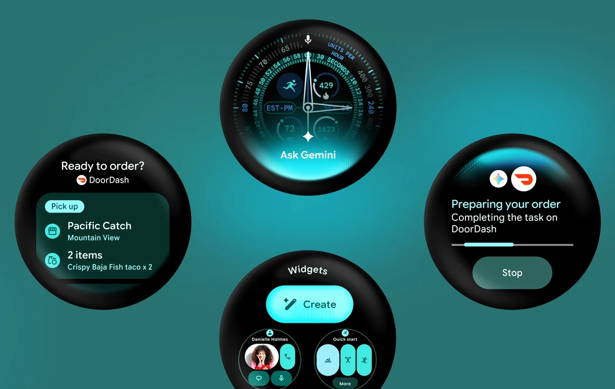 WearOS 7 رونمایی شد با عمر باتری بهتر و ویجت‌های تعاملی