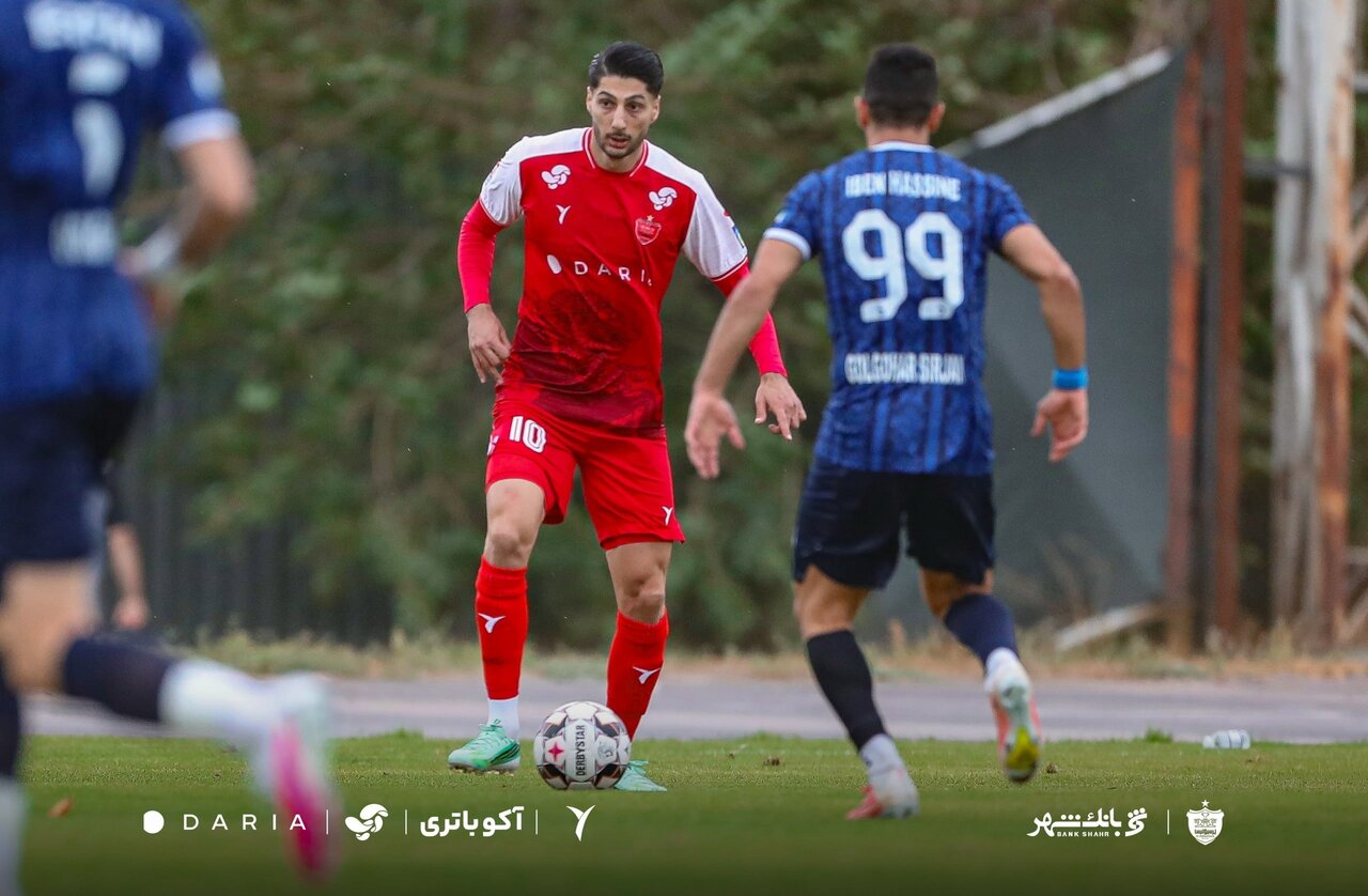 پیروزی پرسپولیس مقابل گل‌گهر در بازی تدارکاتی با عملکرد خوب