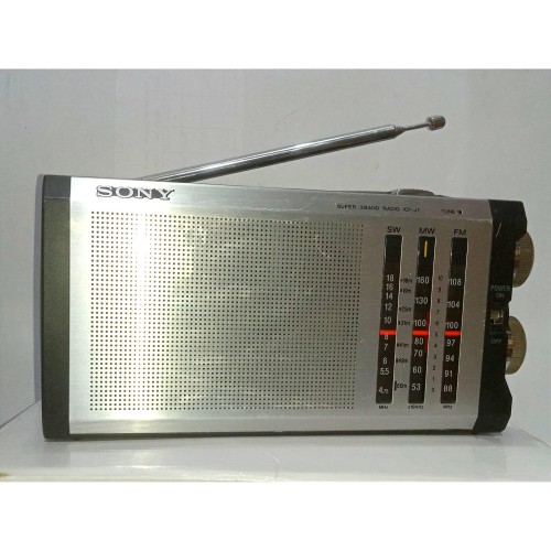 رادیو سونی FM، MW، SW مدل ICF J1 ترانزیستوری قابل حمل