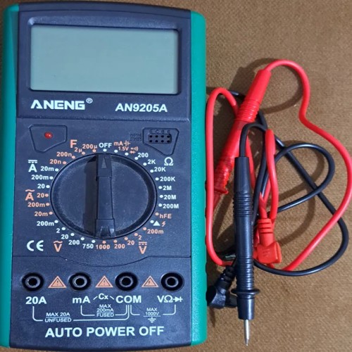 فروش مولتی متر دیجیتال AN9205A حرفه ای با قیمت مناسب