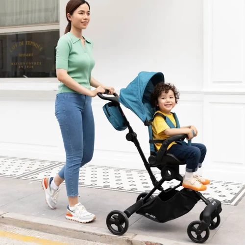 کالسکه کودک مایکرو Micro Trike 360 Plus رنگ آبی
