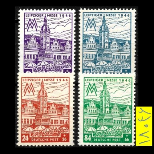 فروش سری تمبر کلاسیک المان تحت اشغال متفقین 1946