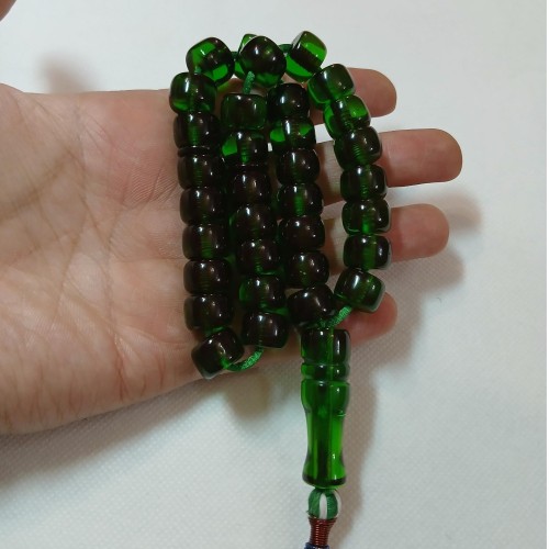 خرید سندلوس زمردی قدیمی وردسا با طرح دست‌خورده