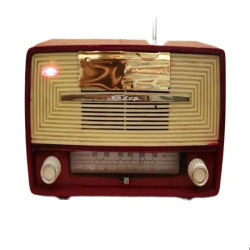 فروش رادیو لامپی قدیمی شارپ ژاپن با گیرندگی عالی