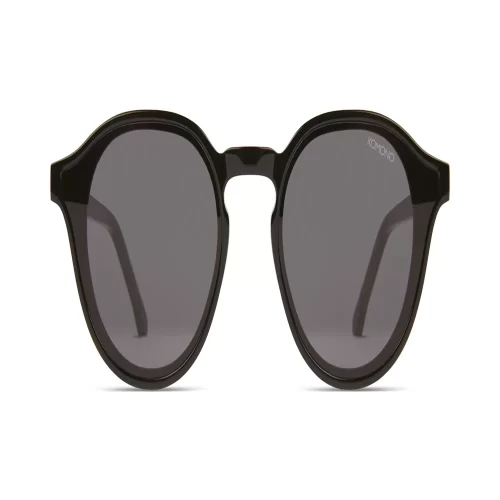 عینک آفتابی کومونو Damien Flush All Black با طراحی مدرن