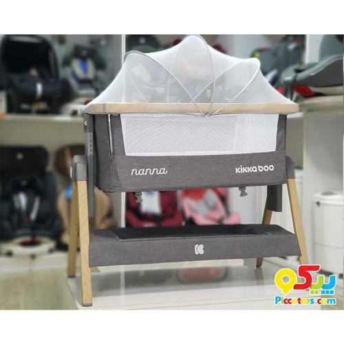 تخت کنار مادر کیکابو مدل Dark Gray Melange نانا