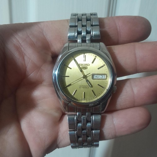 خرید ساعت سیکو 5 پشت شیشه‌ای وردسا با ضمانت اصالت