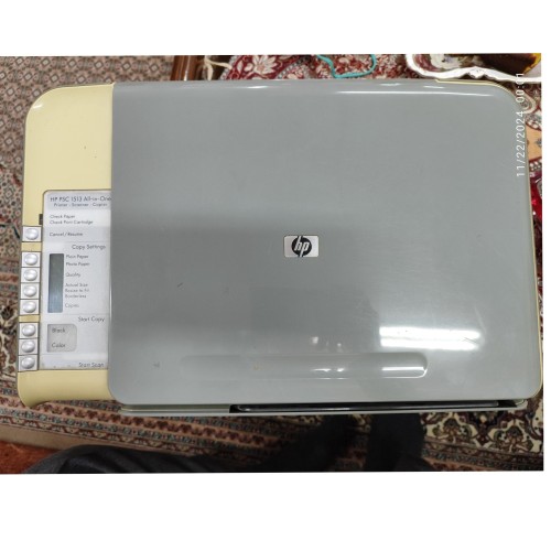فروش پرینتر HP PSC 1513 all in one سالم و بدون کارتریج
