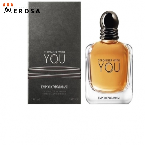 ادو تویلت مردانه جورجیو آرمانی مدل Stronger With You حجم 100 میلی لیتر