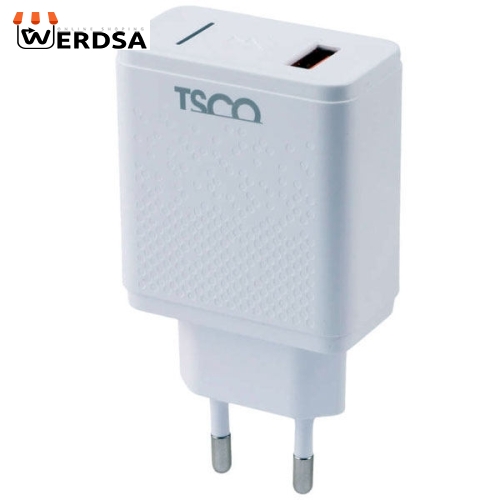 شارژر دیواری تسکو مدل TTC 64 به همراه کابل تبدیل USB-C