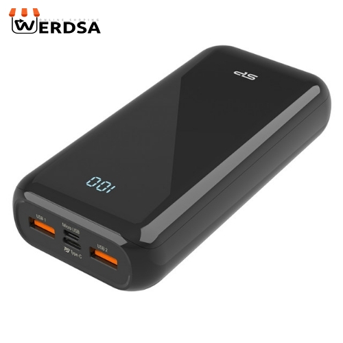 شارژر همراه سیلیکون پاور QS28 20000 میلی‌آمپر ساعت