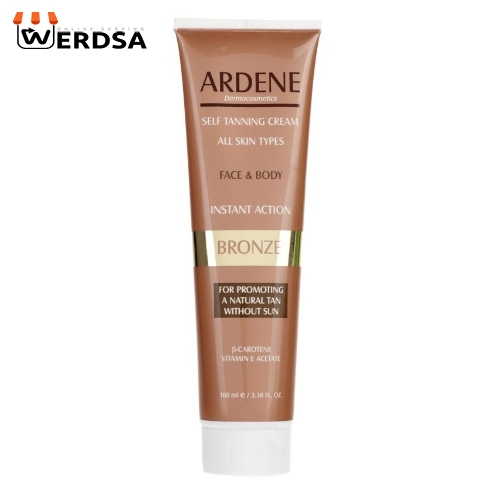 کرم برنزه کننده Arden Face And Body Skin 100ml