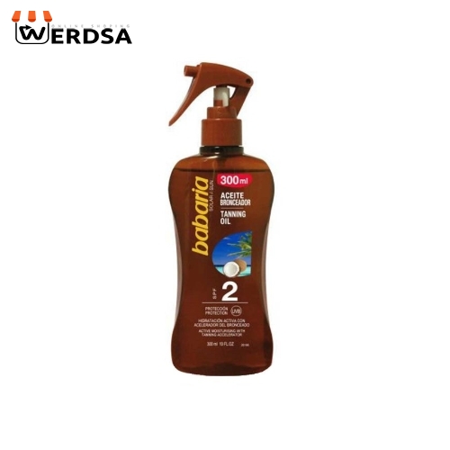 اسپری برنزه کننده باباریا نارگیل 300 میلی‌لیتر