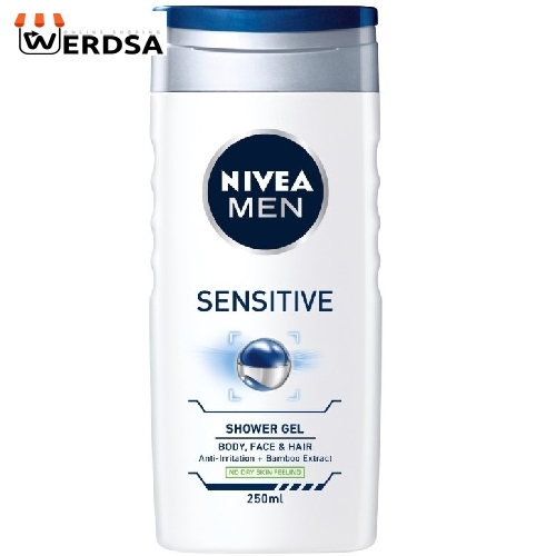 شامپو مو و بدن نیوا مدل Sensitive حجم 250 میلی لیتر