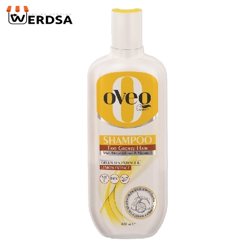 شامپو مو اوک شاین مدل چای سبز و عصاره لیمو حجم 400 میلی لیتر