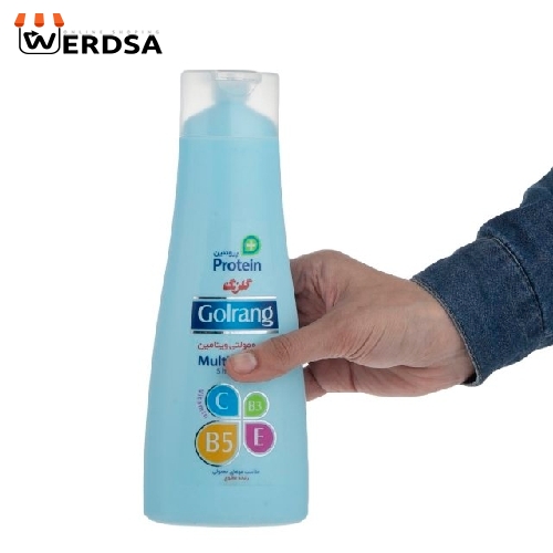 شامپو مو گلرنگ مدل Plus Protein حجم 400 میلی لیتر مجموعه 4 عددی