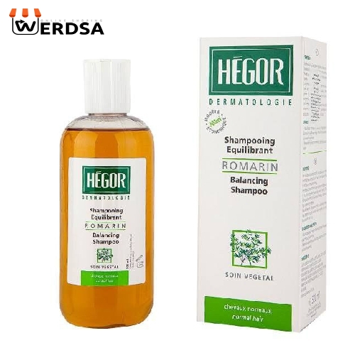 شامپو مو هگور مدل سدر و پاک کننده حجم 300 میلی لیتر