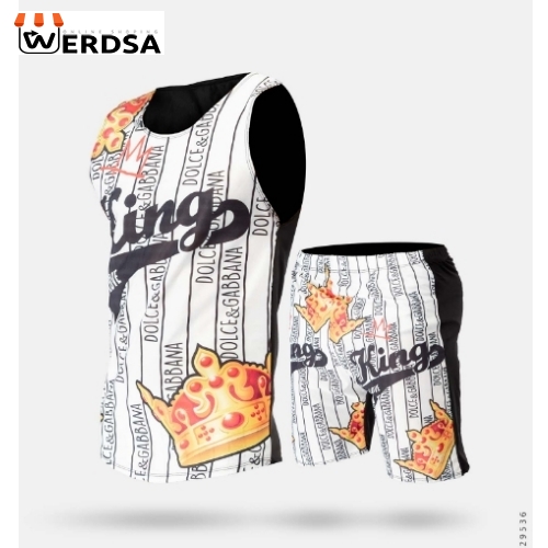 ست رکابی و شلوارک مردانه Dolce & Gabbana مدل 29536