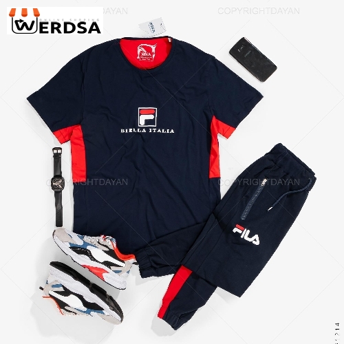 ست تیشرت و شلوار مردانه Fila مدل 21214