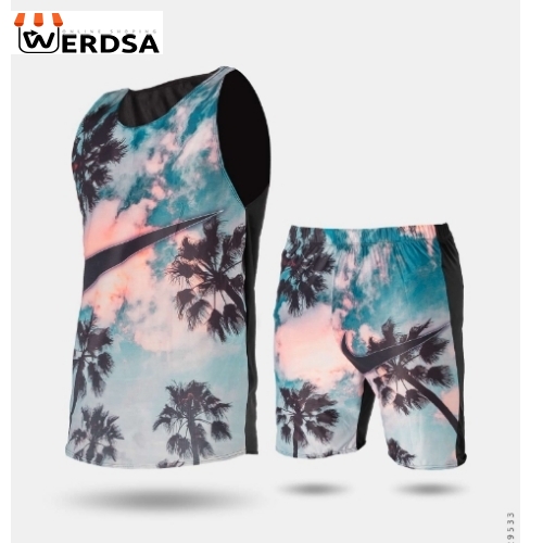 ست رکابی و شلوارک مردانه Nike مدل 29533