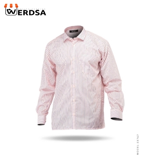 پیراهن مردانه راه راه Rayan مدل 33767 با طراحی مدرن