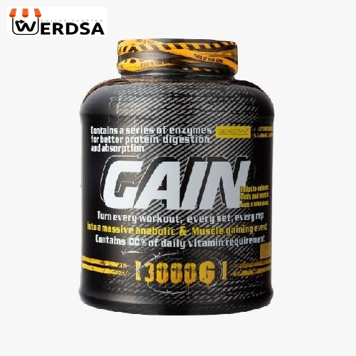 پودر گین افزایش وزن ژن استار 3000 گرم - حجم و عضله