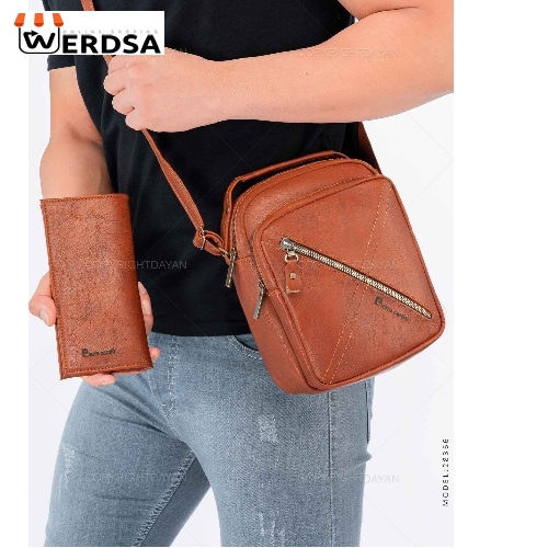 ست کیف دوشی و پالتویی Pierre Cardin مدل 28366