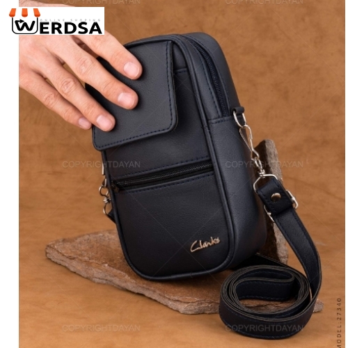 کیف دوشی Clarks مدل 27340 با طراحی مدرن و کاربردی