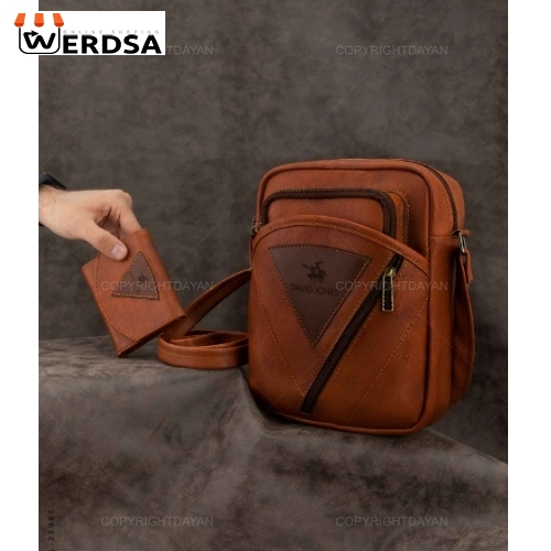 ست کیف دوشی و کیف پول David Jones مدل 23961