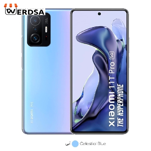 گوشی موبایل شیائومی مدل 11T Pro 2107113SG 5G دو سیم‌ کارت ظرفیت 256 گیگابایت و رم 8 گیگابایت