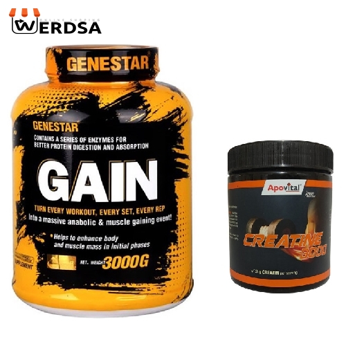 پودر گین ژن استار و کراتین آپوویتال