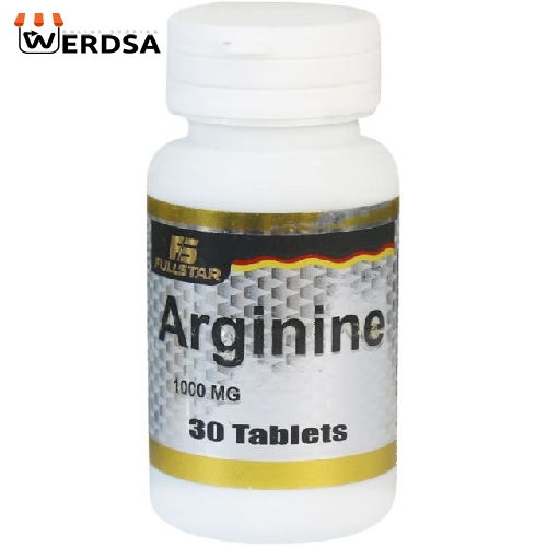 قرص ال آرژنین فول استار- 1000 میلی گرم بسته 30 عددی