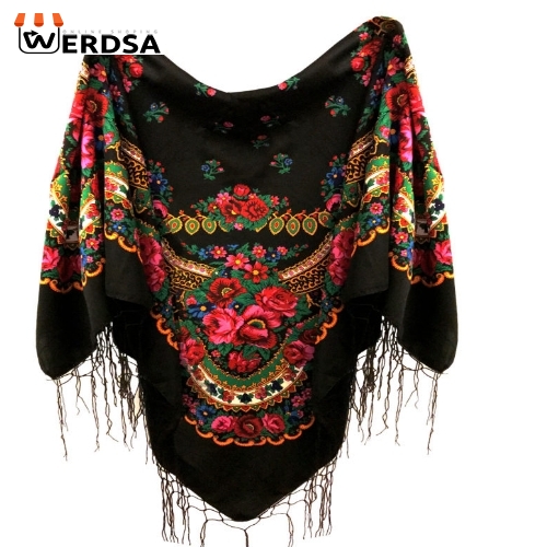 روسری زنانه ترکمن مدل 00500 با طراحی خاص