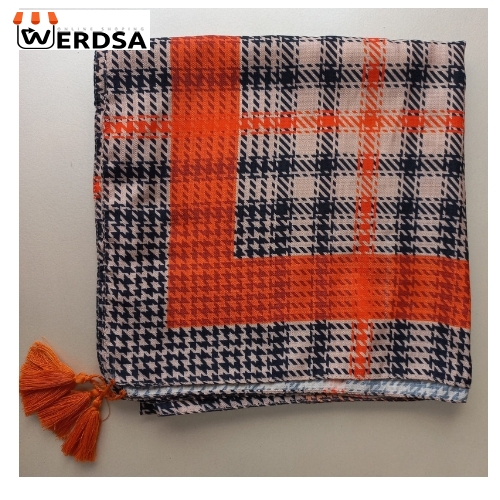 روسری زنانه پیچازی قواره بزرگ پاییزی و زمستانی