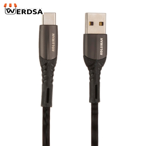 کابل تبدیل USB به USB-C کلومن مدل KD-65 طول 1 متر