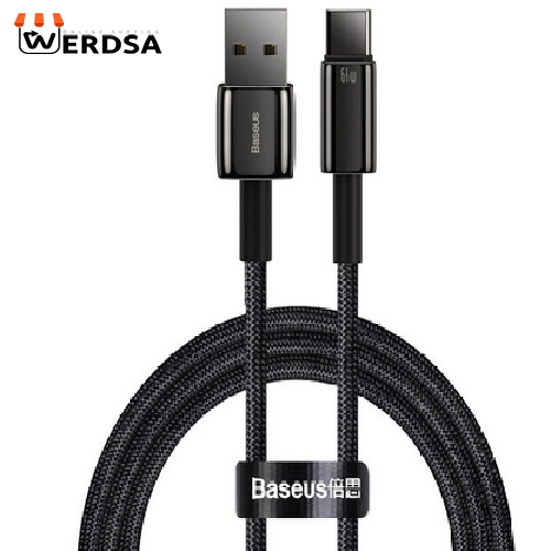 کابل تبدیل USB به USB-C باسئوس مدل CATWJ-B01 طول 1 متر