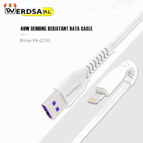 کابل تبدیل USB به لایتنینگ مدل PA-DC97 طول 1 متر