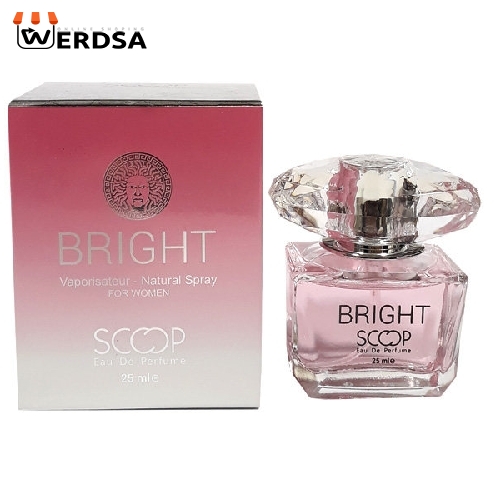 عطر جیبی زنانه اسکوپ مدل Bright Crystal حجم 25 میلی لیتر
