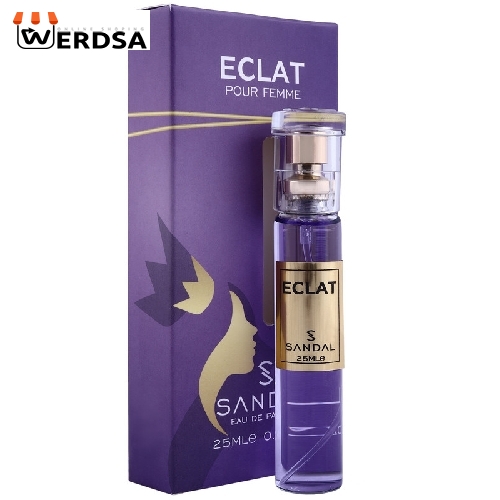 عطر جیبی زنانه صندل مدل اکلت حجم 25 میلی لیتر
