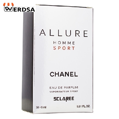 عطر جیبی مردانه اسکلاره مدل Chanel Allure Homme حجم 30 میلی لیتر