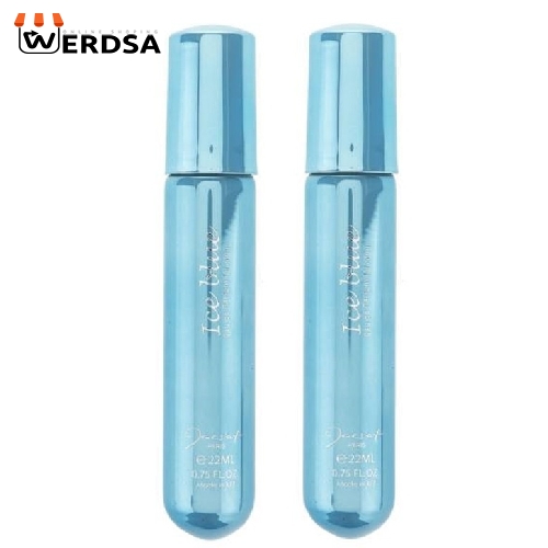 عطر جیبی مردانه ژک ساف مدل Ice Blue حجم 22 میلی لیتر مجموعه 2 عددی
